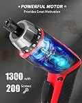AVID POWER Electric Screwdriver Set Rechargeable 4V Cordless Screwdriver Kit with 44pcs Accessories, 5.65Nm Screw Gun,5+1 Torque Setting, 2 Position Handle with LED Light