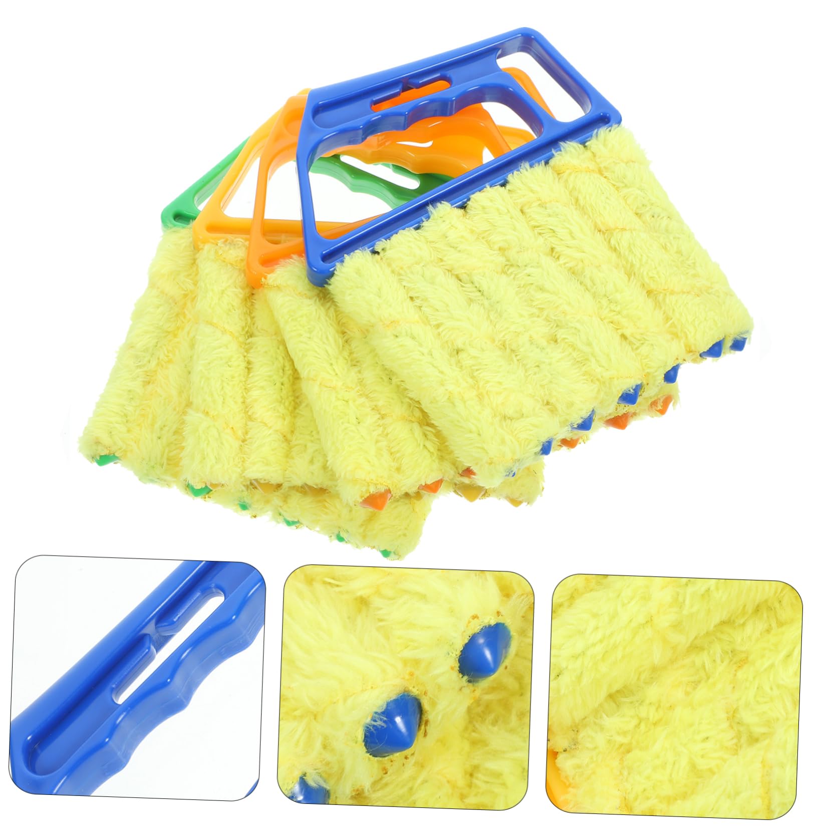 VALICLUD 5 Series Cepillo De Limpieza para Aire Acondicionado Limpiador De Persianas Plumero Cepillo para Limpiar Ventanas o para Persianas o para 4 Piezas x 5