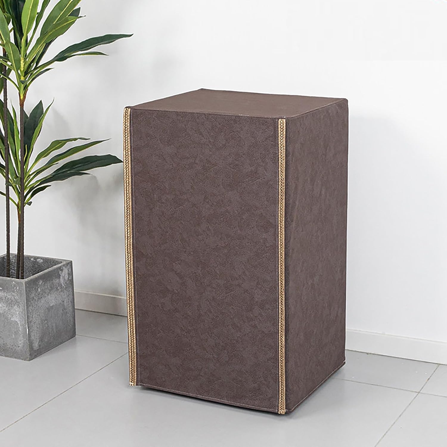 SRNSAEB Office Home Safe Cover Disguise Medium, Heavy Duty Safe Box Dust Cover Red Blue Brown, Equipment Furniture Appliances Box Cover Protective Dustproof Washable(Red,20x12x18/50x30x45cm)
