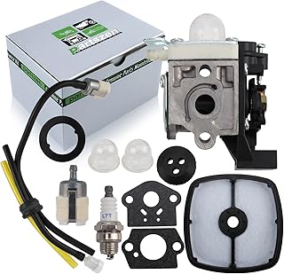 partszen RB-K93 SRM225 Carburetor for Echo SRM225i SRM225SB SRM225U GT225 GT225i GT225L GT225SF PAS225 PE225 PPF225 SHC225 Trimmer A021001690 A021001691 A021001692 Carburetor Replaces ZAMA RB-K93