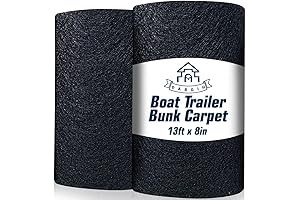 6mm Ultra-Thick Pontoon Boat Trailer Bunk Carpet, Heavy Duty Marine Carpeting Rolls...