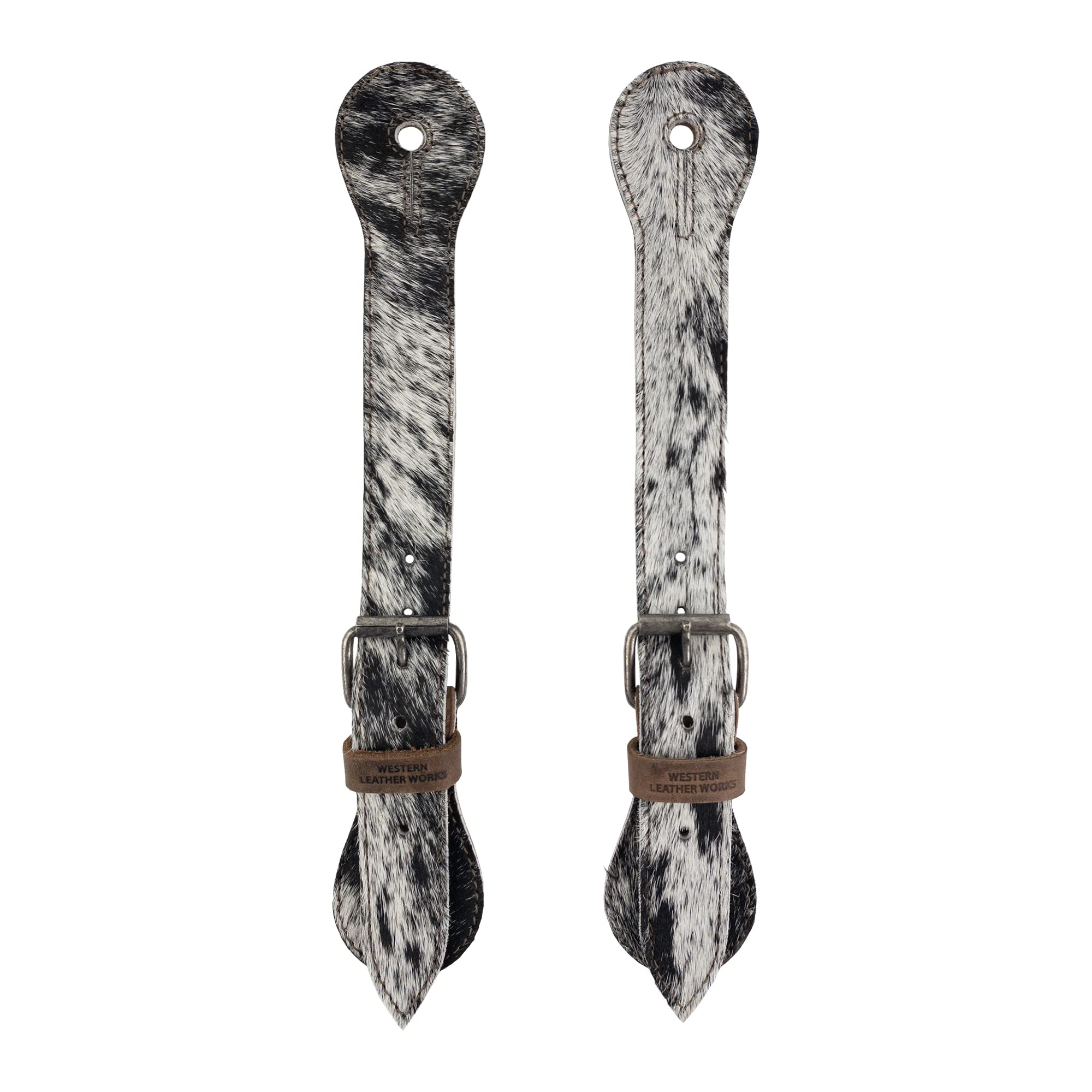 Rustic Belt with Cowboy Stitching Handmade from Full Grain Leather Secure Metal Buckle Hardware