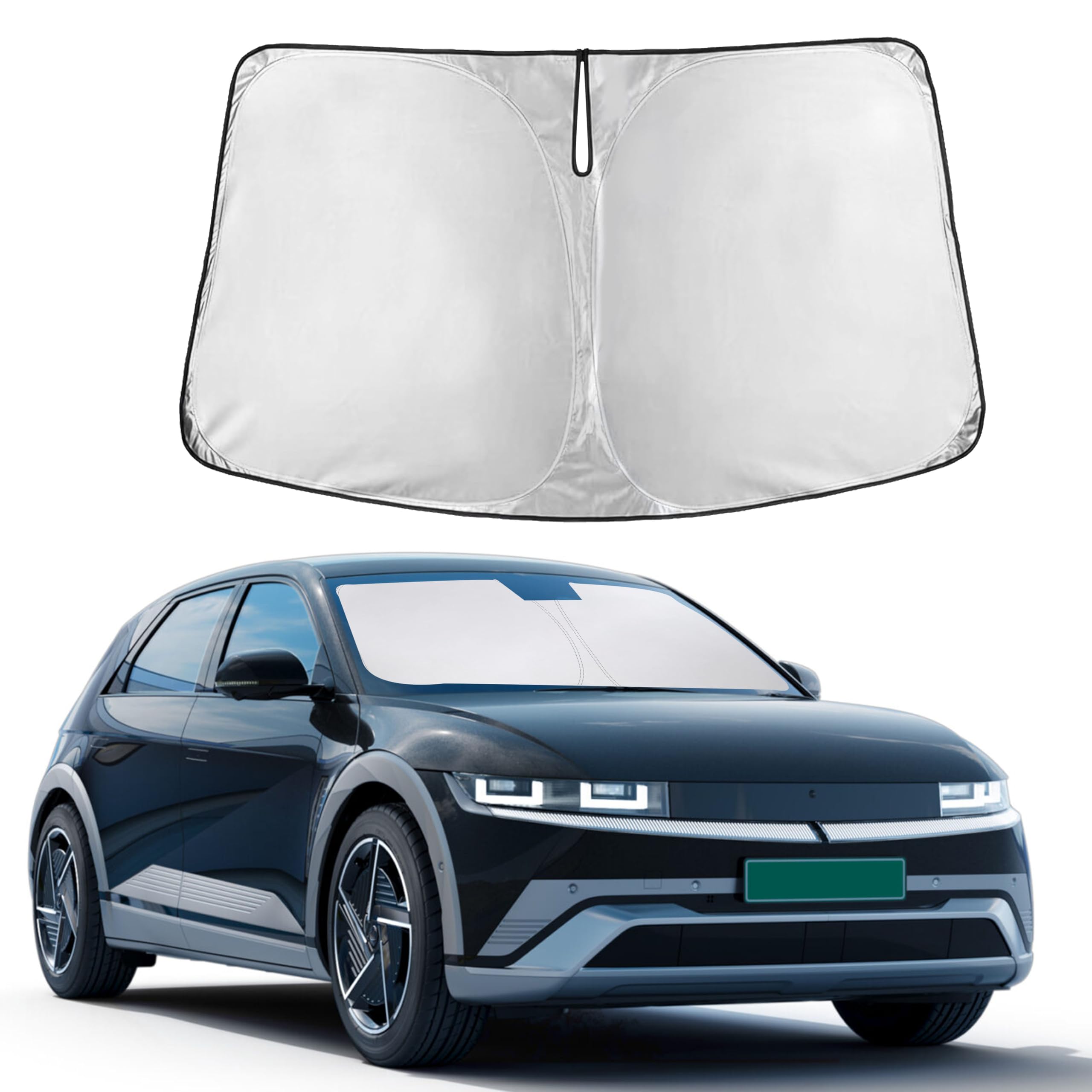 Autovir Windshields Sun Shade Fit for 2022-2024 2025 2026 Hyundai Ioniq5