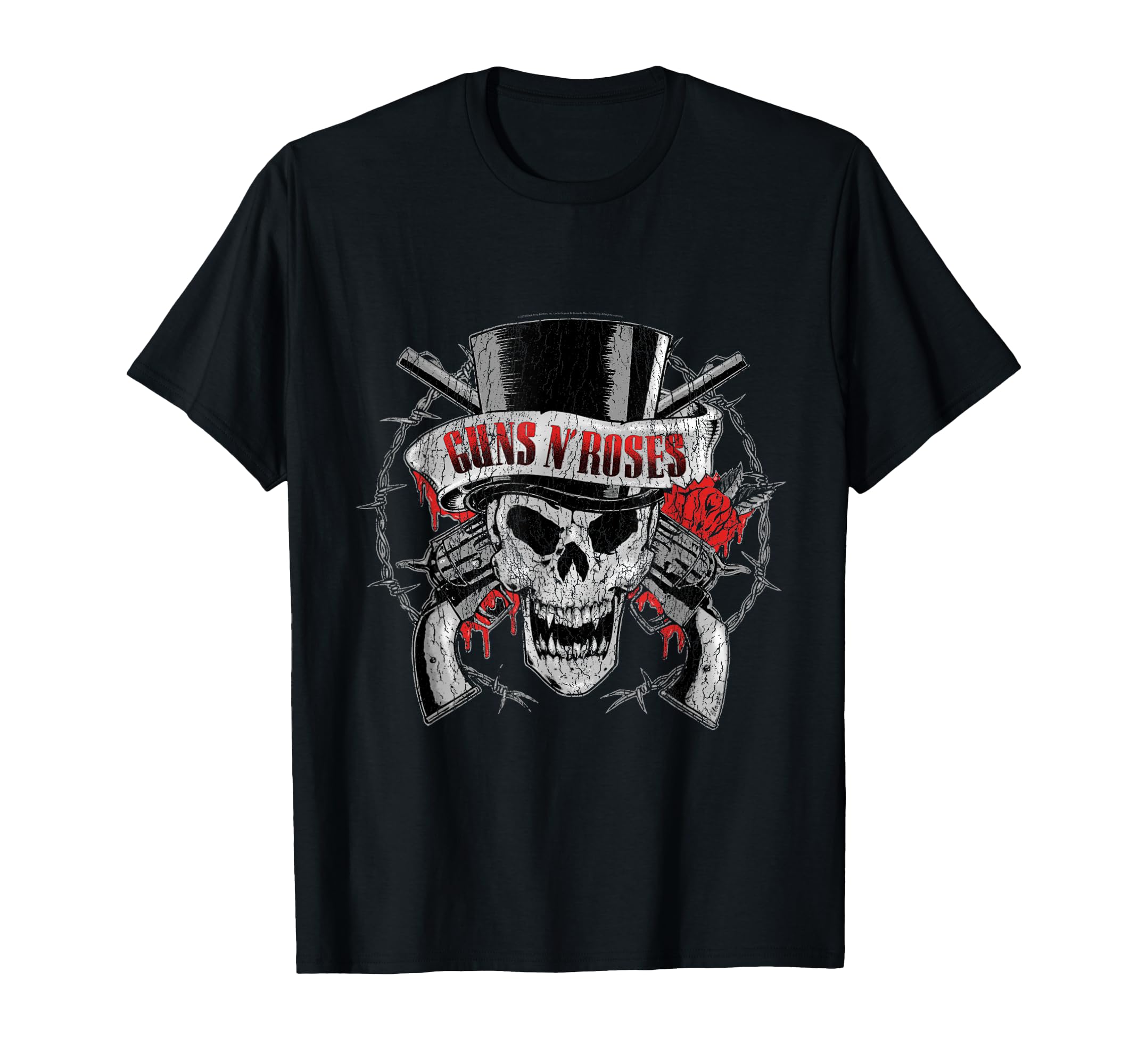 ミュージシャン Guns N' Roses 2025 Grey Skulls T-Shirt Gun N Rose Grey Skulls World Tour 2025 Two Sided Unisex 3D T