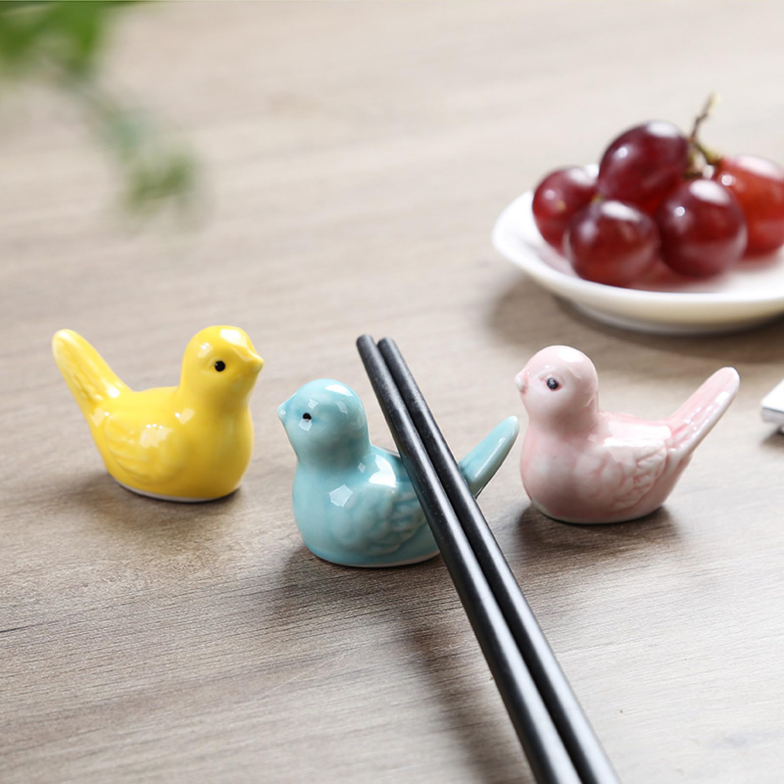 Porte-baguettes Japonais En Céramique - Fleur Japonaise - SAKURA