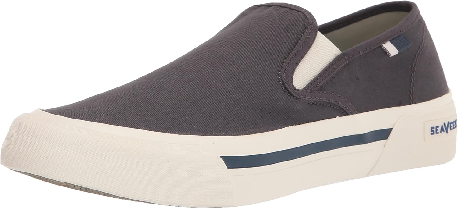 SEAVEES Men's SeaChange Slip On Sneaker, Lava, 9