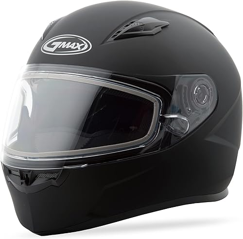 GMAX FF-49S - Casco de moto de nieve para adultos con escudo eléctrico