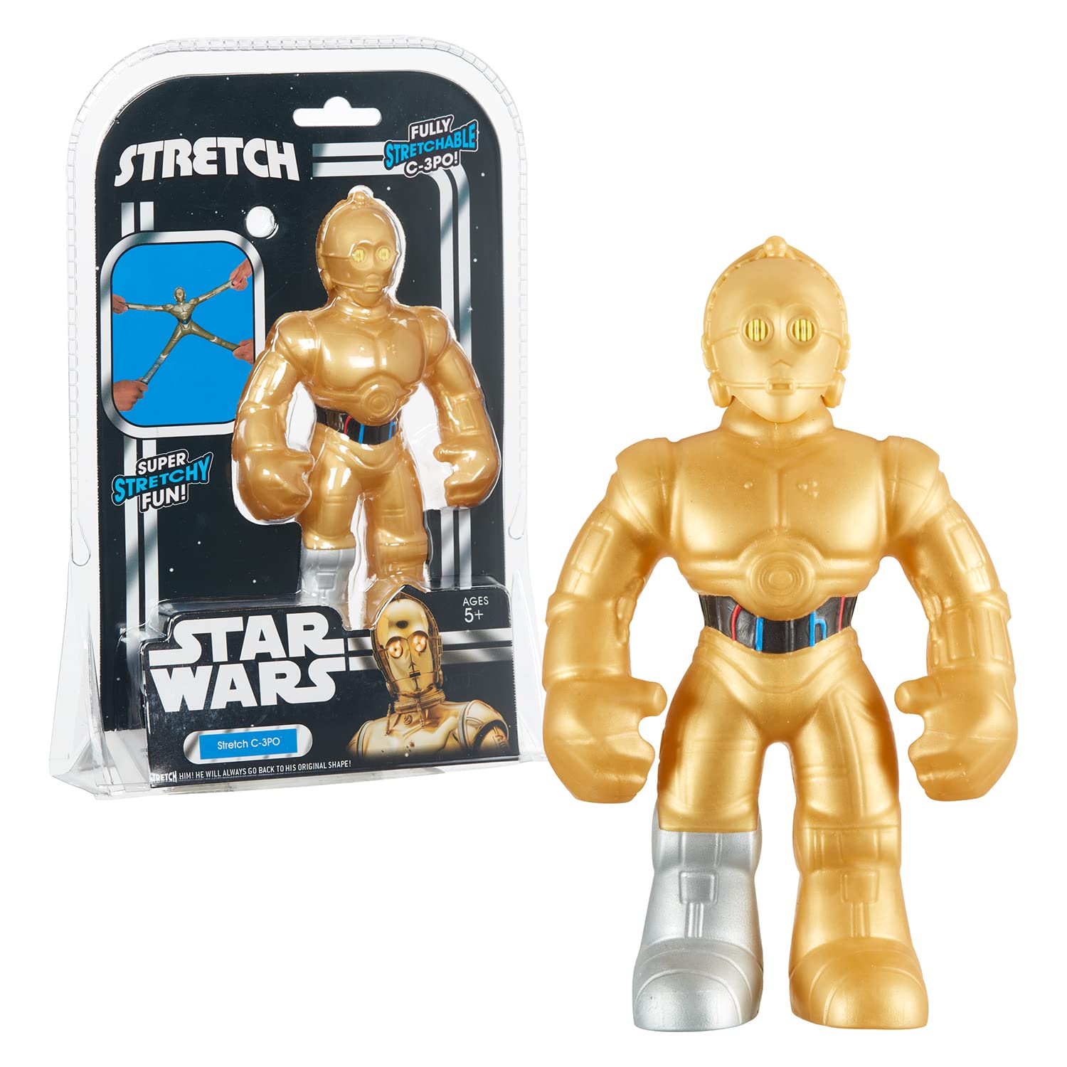 Rocco Giocattoli - Stretch Star Wars C3PO 16cm