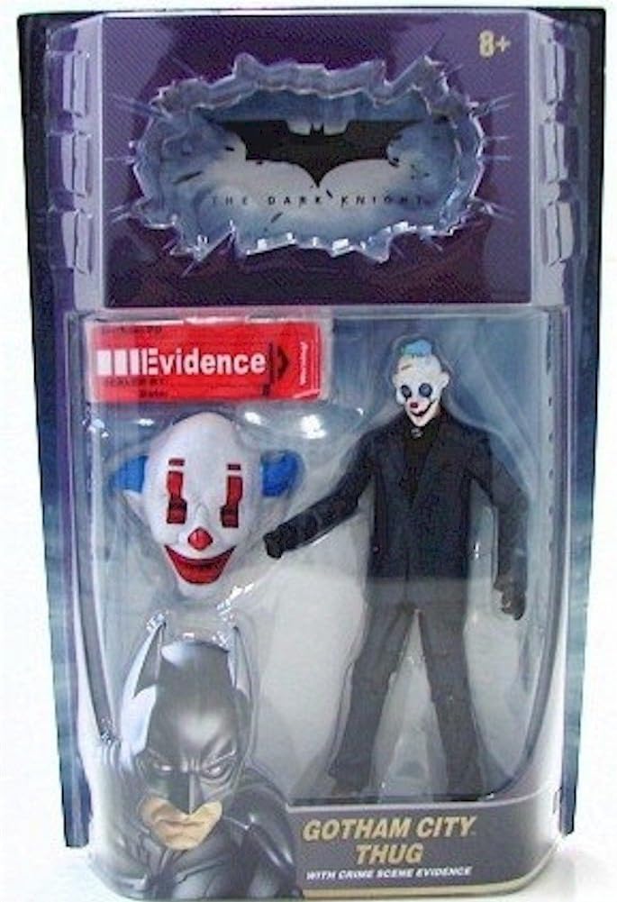 MattelBatman Dark Knight Movie Deluxe Action Figure Gotham City Thug [Happy Mask]