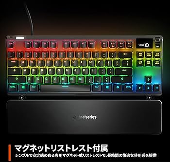 Amazon.co.jp: SteelSeries ゲーミングキーボード テンキーレス