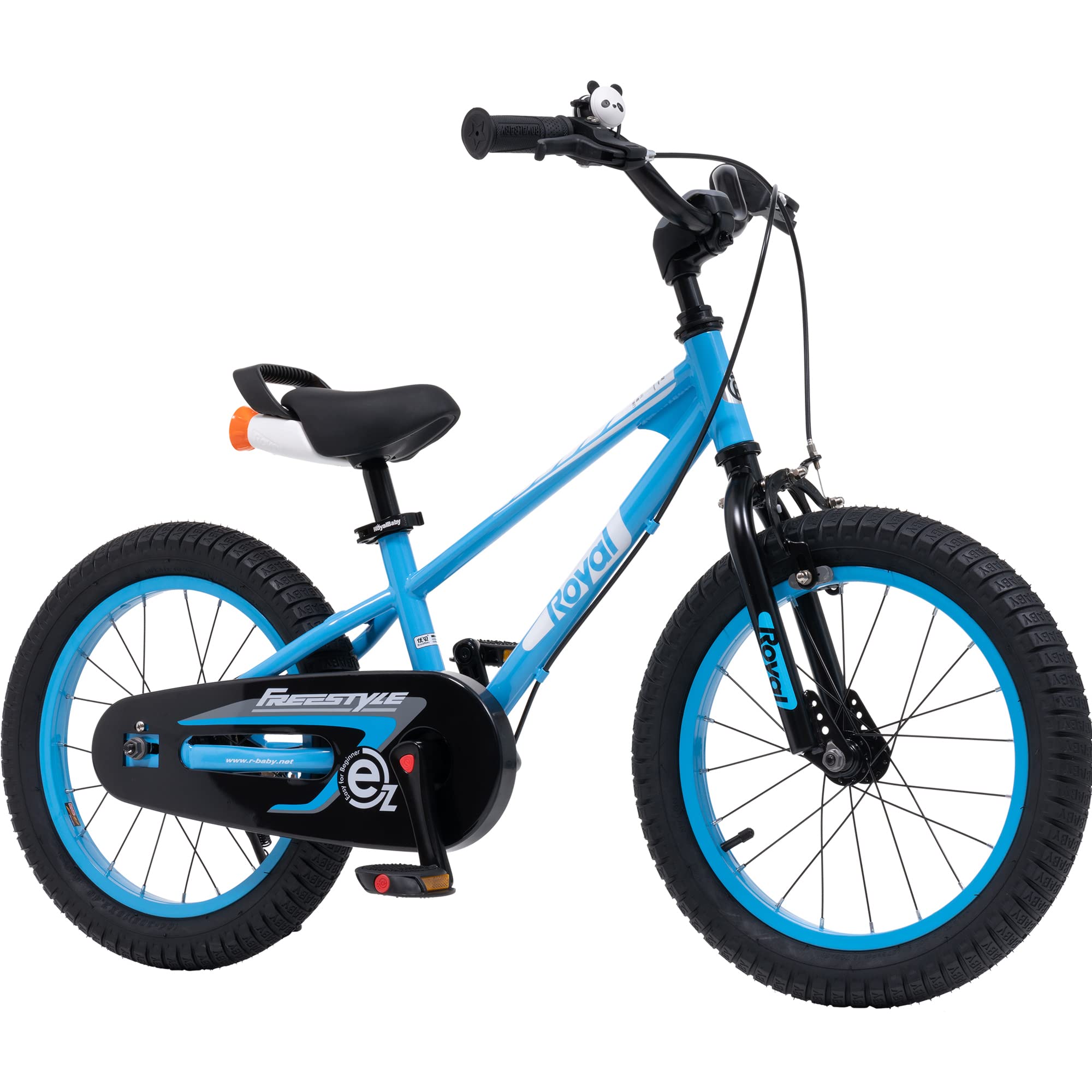 Royalbaby EZ Kids' Innovation 2-in-1 Balance & Pedal Learning Bicycle, 12/14/16/18 Inch for Boys & Girls Ages 3-9 Years, Multiple Colors