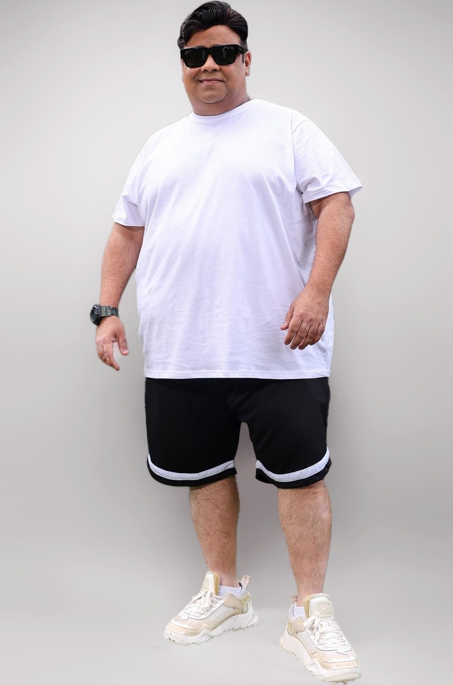 Bigbanana Plus Size Men's Regular Fit Shorts