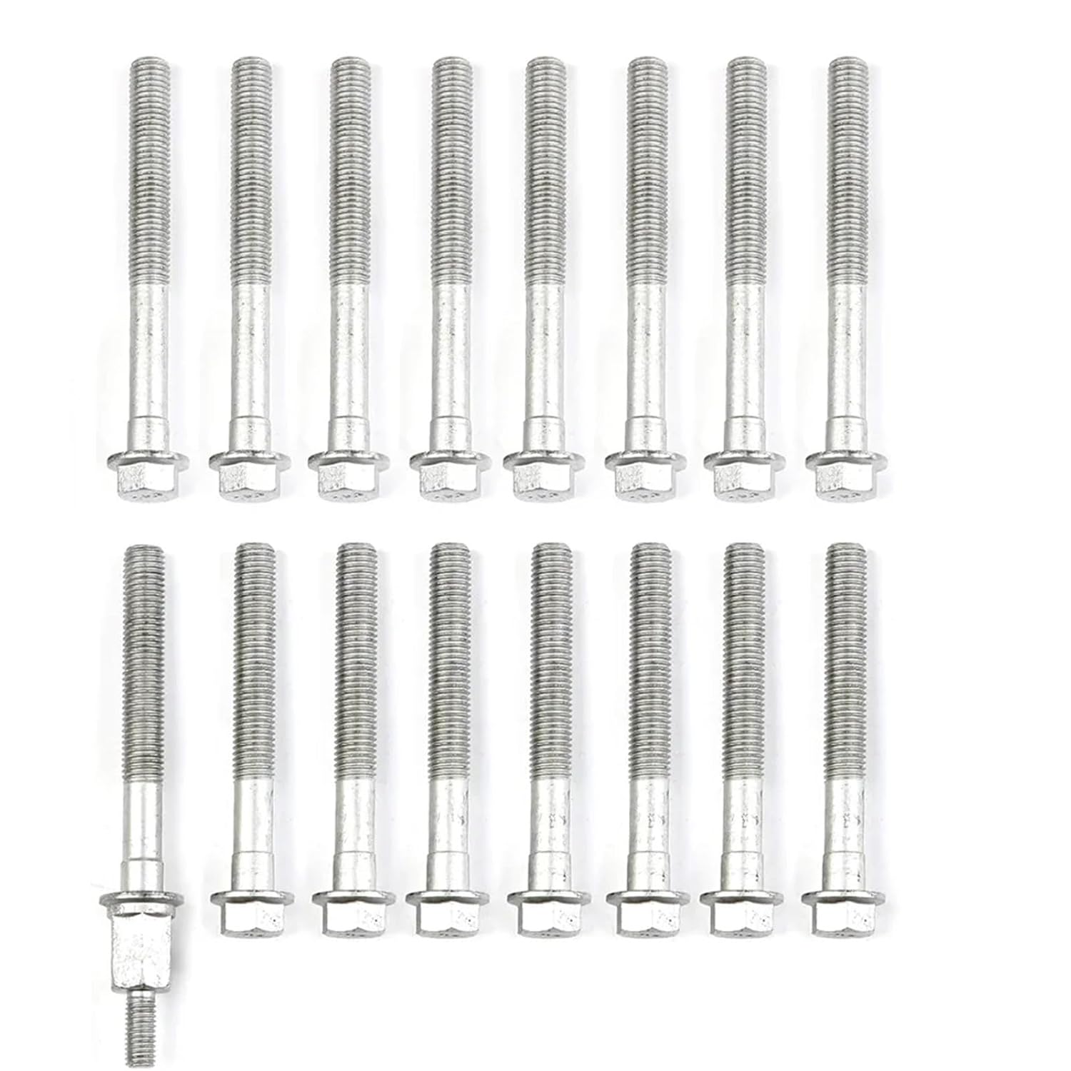 Engine Head Bolt Kit 3.1 3.4 3.5 L Compatible with Buick Aztek Pontiac Oldsmobile 3.1L 3.4L 3.5L V6 Gas 12v 1996-2009 ES72892