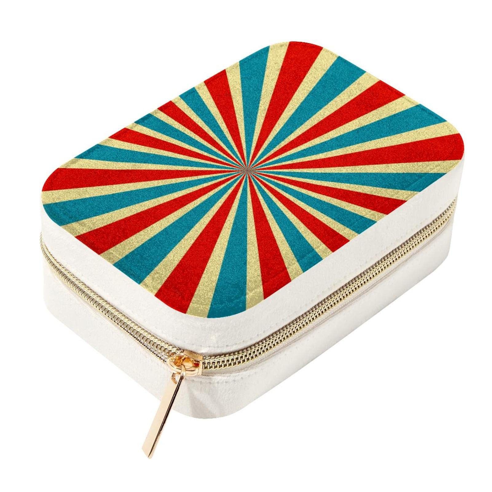 Boîte à bijoux de voyage double couche pour éviter les colliers emmêlés