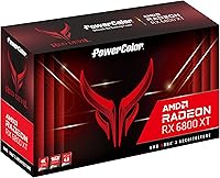 Vista 2 de PowerColor Red Devil AMD Radeon™ RX 6800 XT Gaming Graphics Card with 16GB GDDR6 Memory, Powered by AMD RDNA™ 2, Raytracing, PCI Express 4.0, HDMI