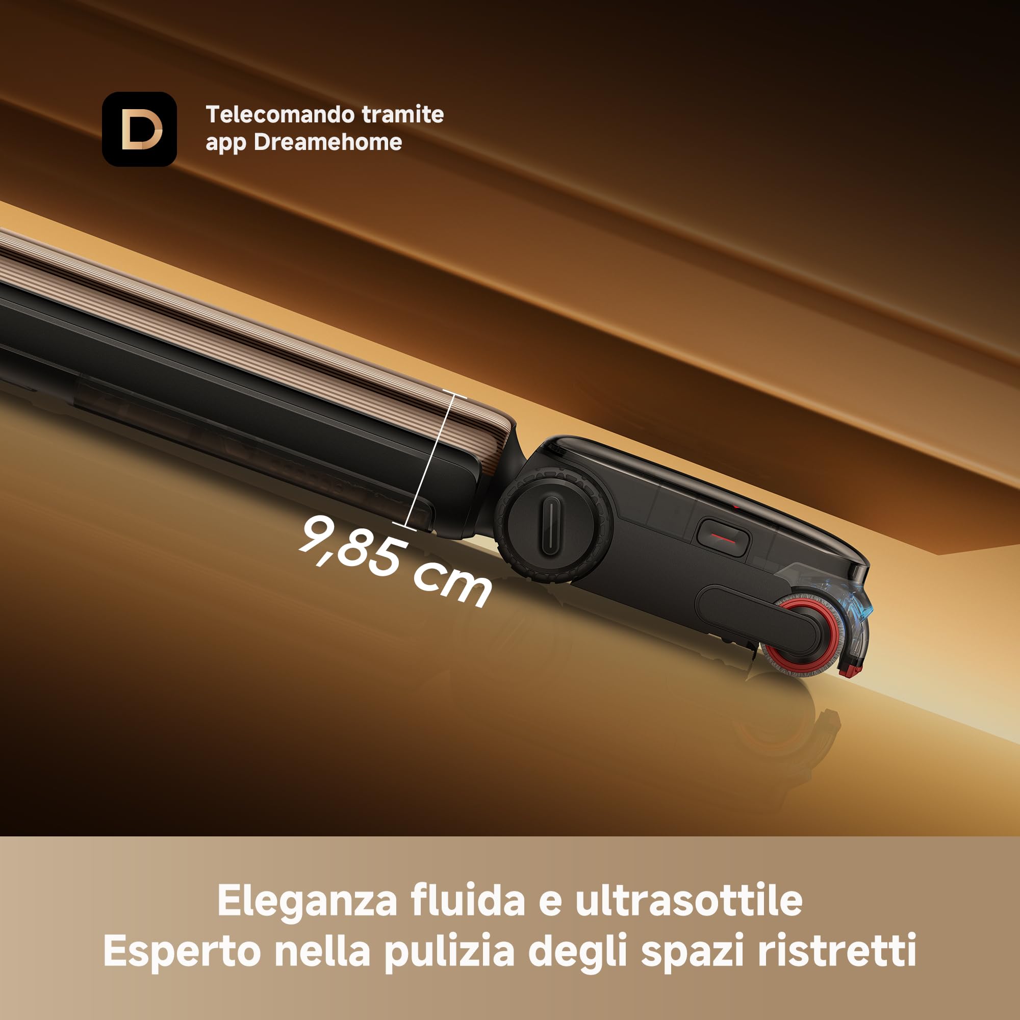 DREAME T16 Pro Steam Aspirapolvere Lavapavimenti, Aspir. da 30.000 Pa