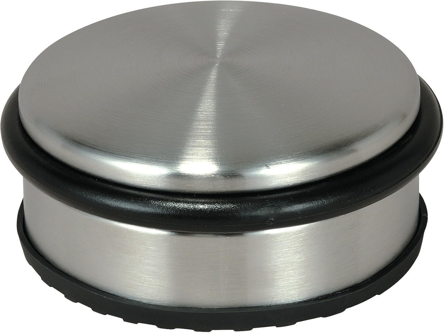 Door Stopper 10 cm Flat Stainless Steel