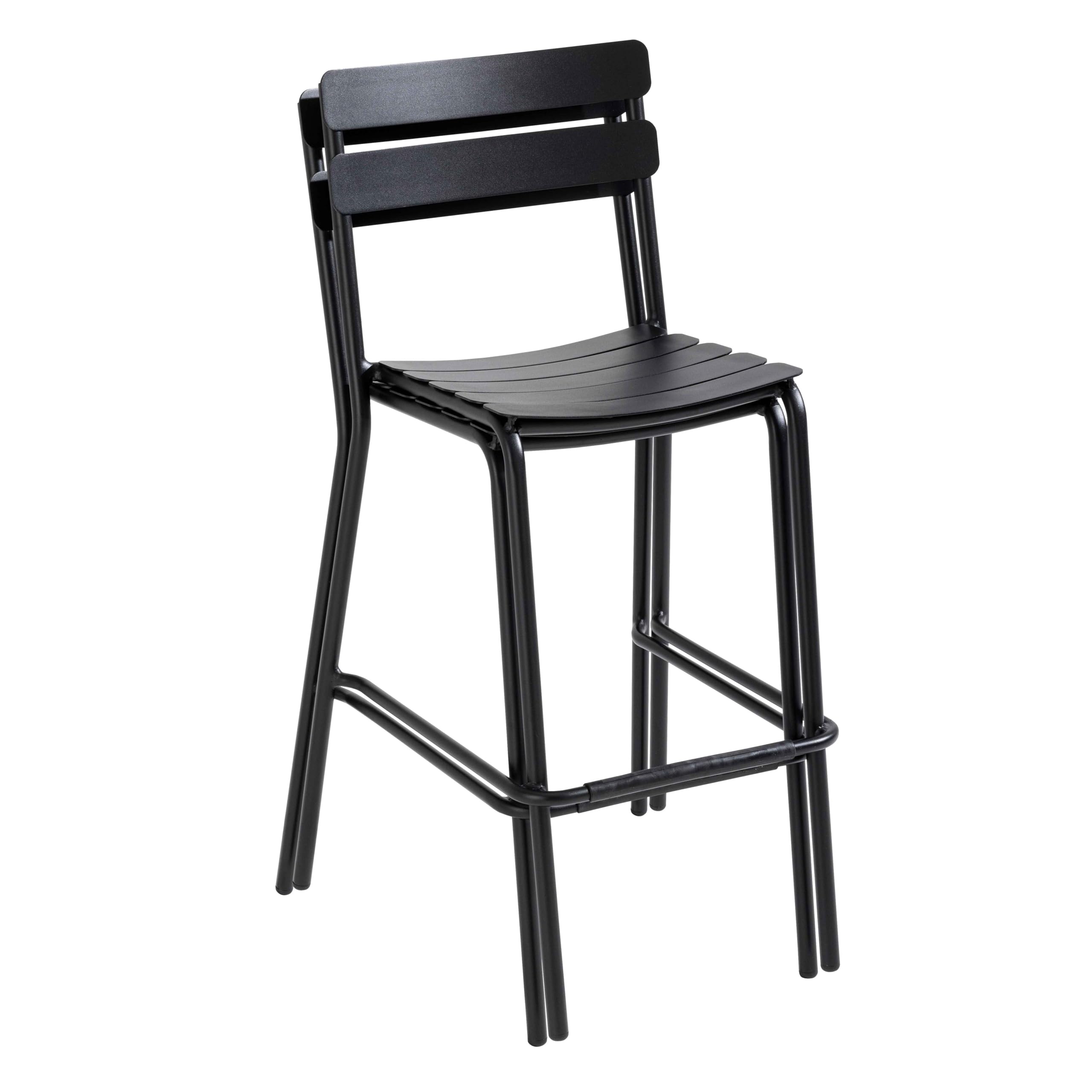 Oviala Tavolo Alto Nero Rettangolare 120 x 60 x 101 cm