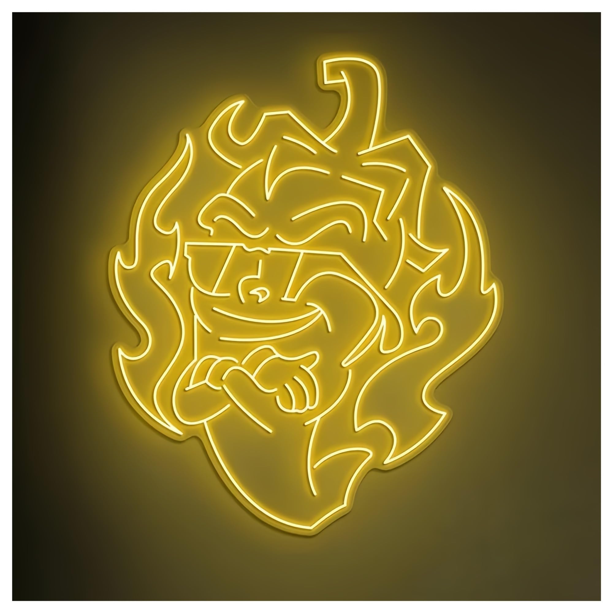 SHOUXI Sign Lamp Pepper Neon Sign Chili Sign Suitable for Bistro Restaurants Wall Decor Food Store Art Decoration Neon Light(G,100CM)