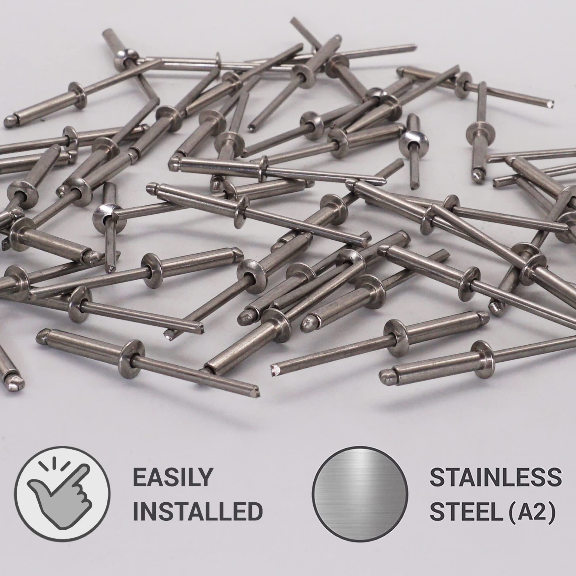 Minip. / Assort. Di Rivetti Ciechi, Acciaio-acciaio Di GESIPA | MISUMI - Foto 4