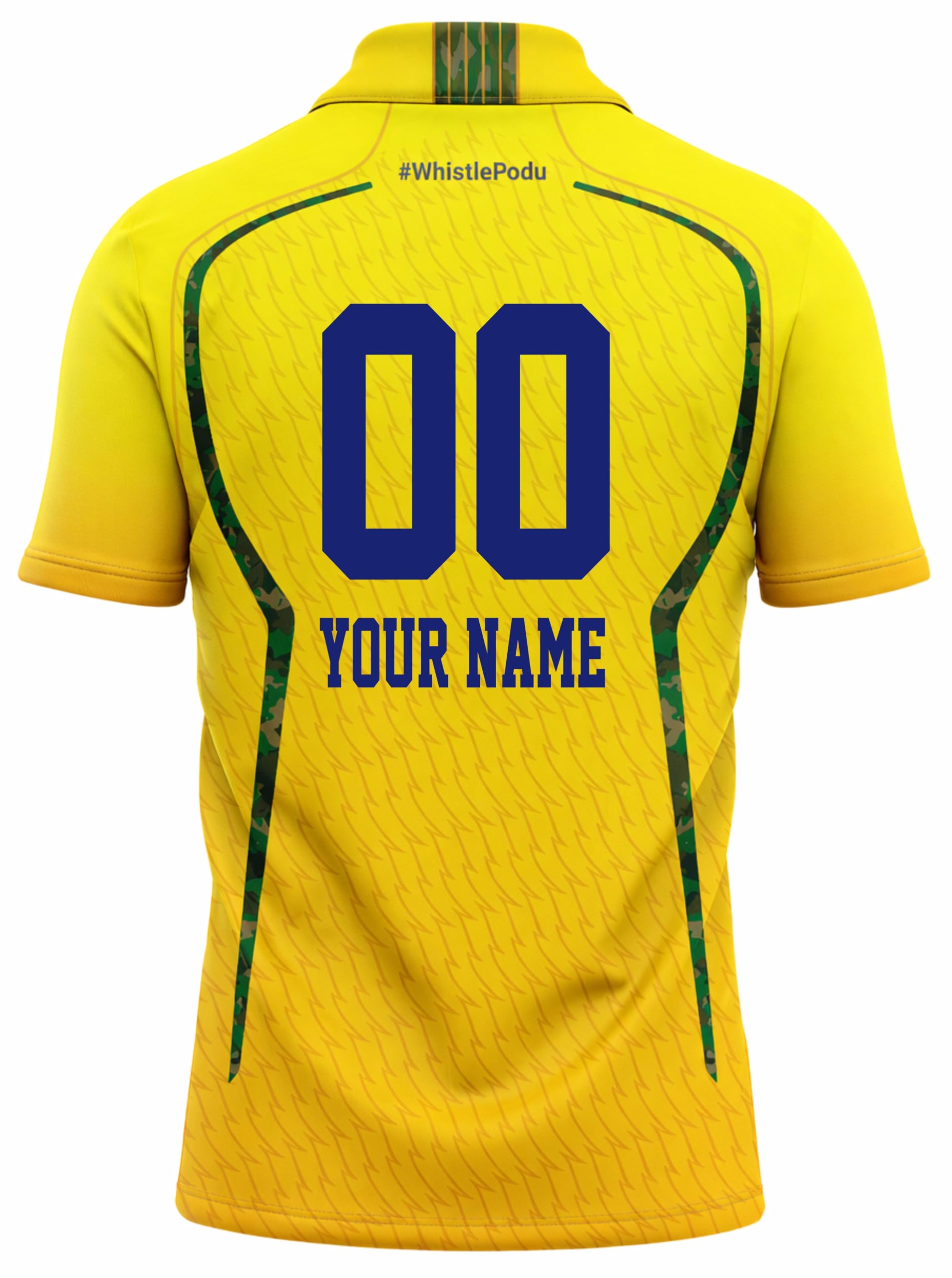 Customized and Personalized Yellow Cricket Jersey 2026 for Men and Women Regular Fit-picture-16