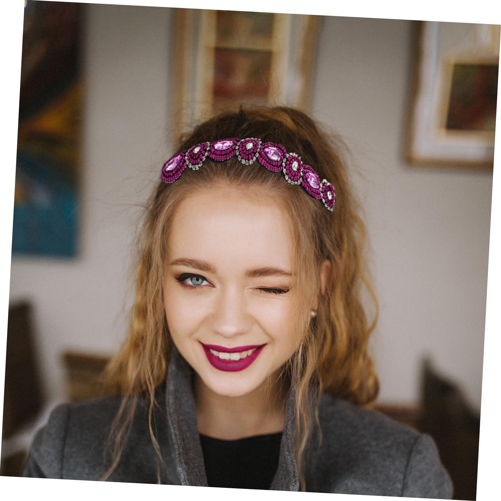 7pezzi Fascia Per Capelli Accessori Per Capelli Delicati Fascia Elastica Da Donna Modelli