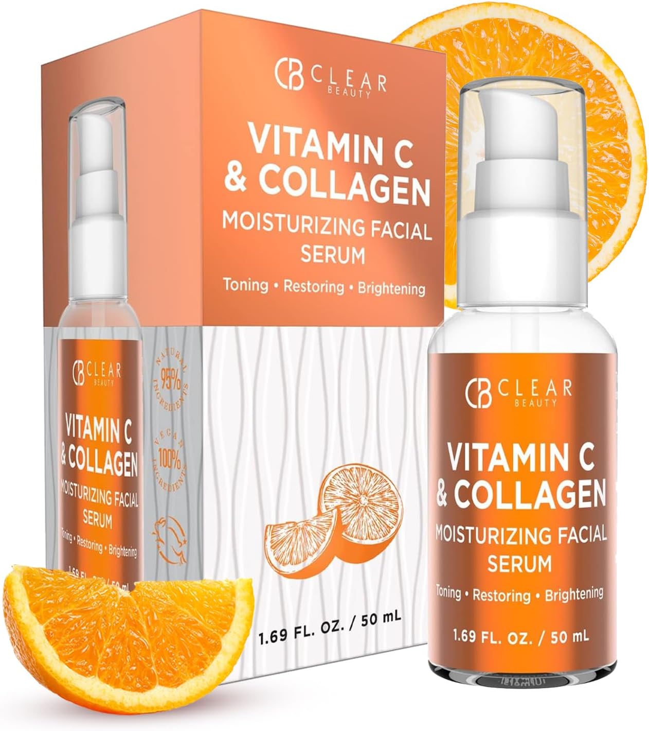 Clair Beauty Vitamin C and Collagen Moisturizing Facial Serum Buy