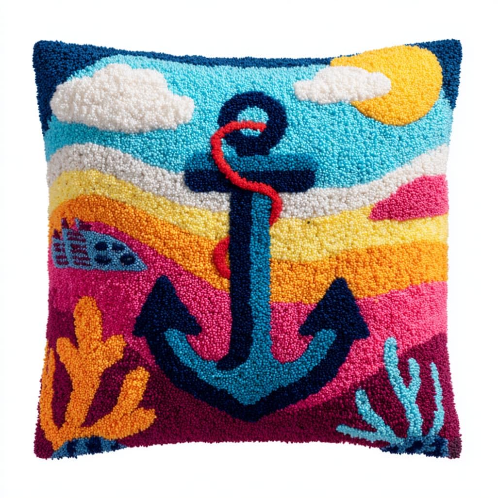 Latch Hook Cushion Kits,Anchor