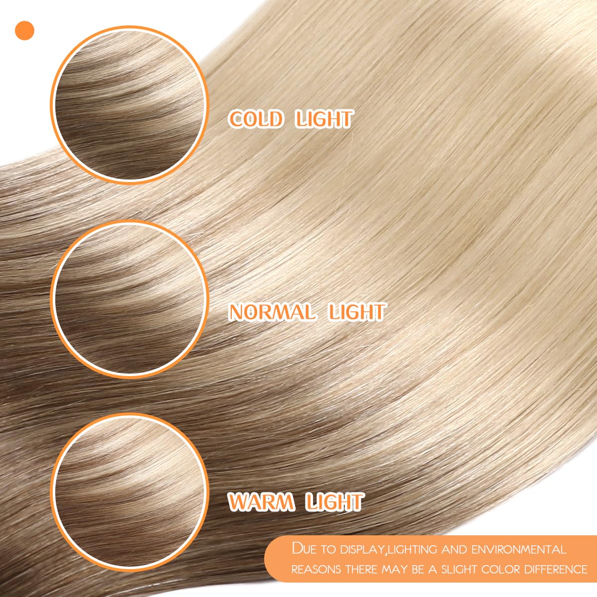 VINBAO Tape In Hair Extensions Real Human Hair Balayage Color #8 Ash Brown FadIng To 60 PlatInum Blonde Tape In Hair Extensions 50Grams 20Pcs Seamless Remy Hair Tape In Extensions (T18Inch - Image 4