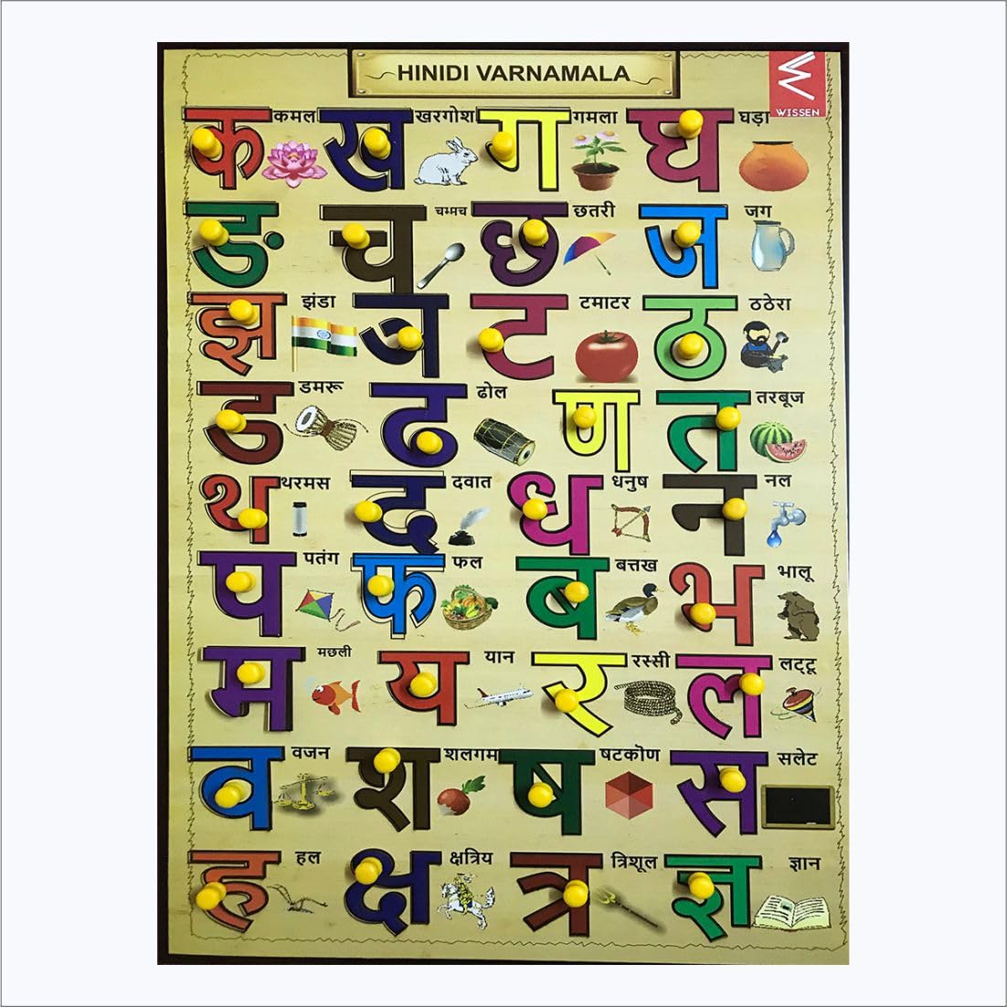 WISSEN Wooden Hindi Alphabets Varnmala | Hindi Shabd Rachna | Hindi Consonant Puzzle | Wooden Jigsaw Puzzle for Kids. (B099QMHX1H) Amazon Price History, Amazon Price Tracker