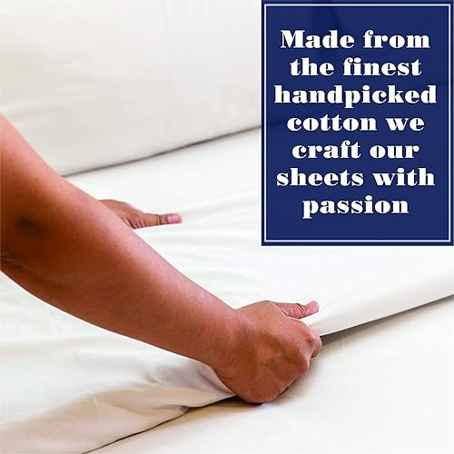 Miniatura 9 de Lujoso Castle Juego de sábanas de 1000 hilos de 4 piezas, súper suave, elegante y de alta calidad, 100% algodón egipcio, viene con bolsillo profundo