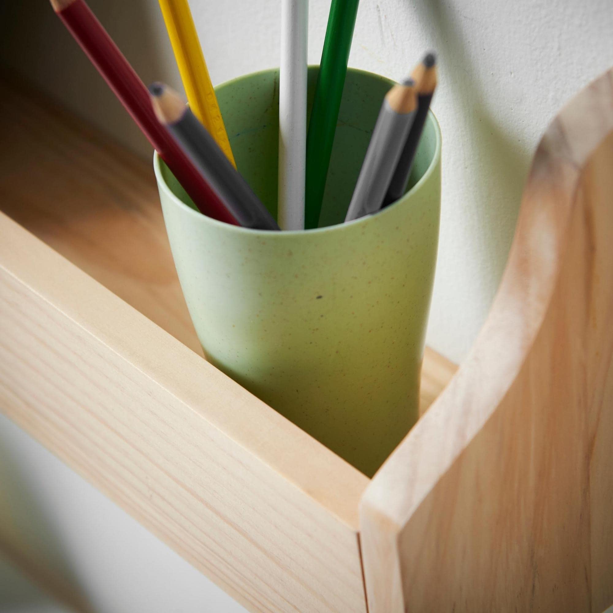 Haus Projekt Półka ścienna (3-pak sosnowych) dziecięca gwiazda pływający organizer na książki, dekoracja przedszkola, montowane na ścianie drewniane rozwiązanie do przechowywania, półki do pokoju