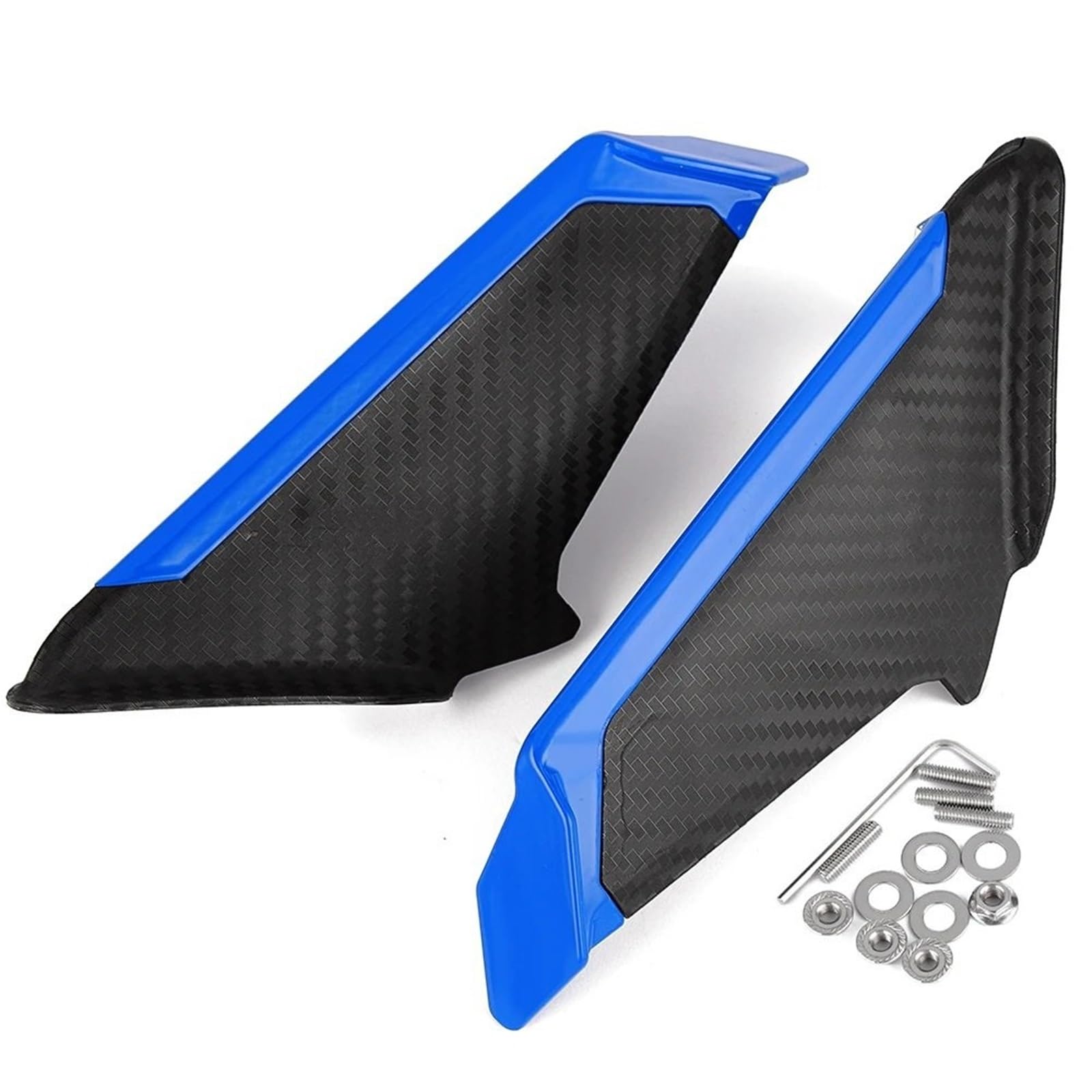 Front Bumper Splitter dachowy Pasuje do HONDA CBR600 CBR650R CBR1000 CBR300R CBR650F CBR50 Przednia owiewka, aerodynamiczne skrzydełka, boczne spojlery