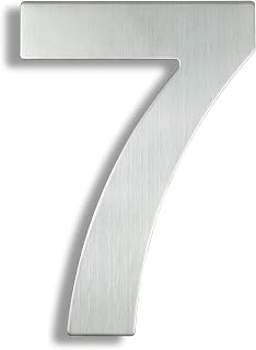 House Number 30cm House Number Stainless Steel Address Sign #0-9 Digital (Color : 2 Size : 30cm) (7 20cm)