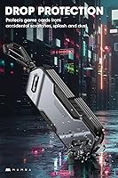 Vista 27 de Mumba 12 Game Card Case Holder for Nintendo Switch Game Cards, Portable and Exquisite Protective Hard Shell with 4 Layer Rotatable Holder for