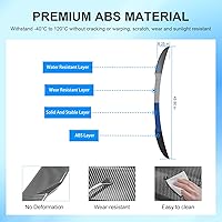 Vista 5 de Alerón Compatible con Honda Civic Hatchback 2022-2026 Alerón de Maletero ABS Alerón Labial Ala Repuesto para Accesorios Honda Civic 2022 2023 2024