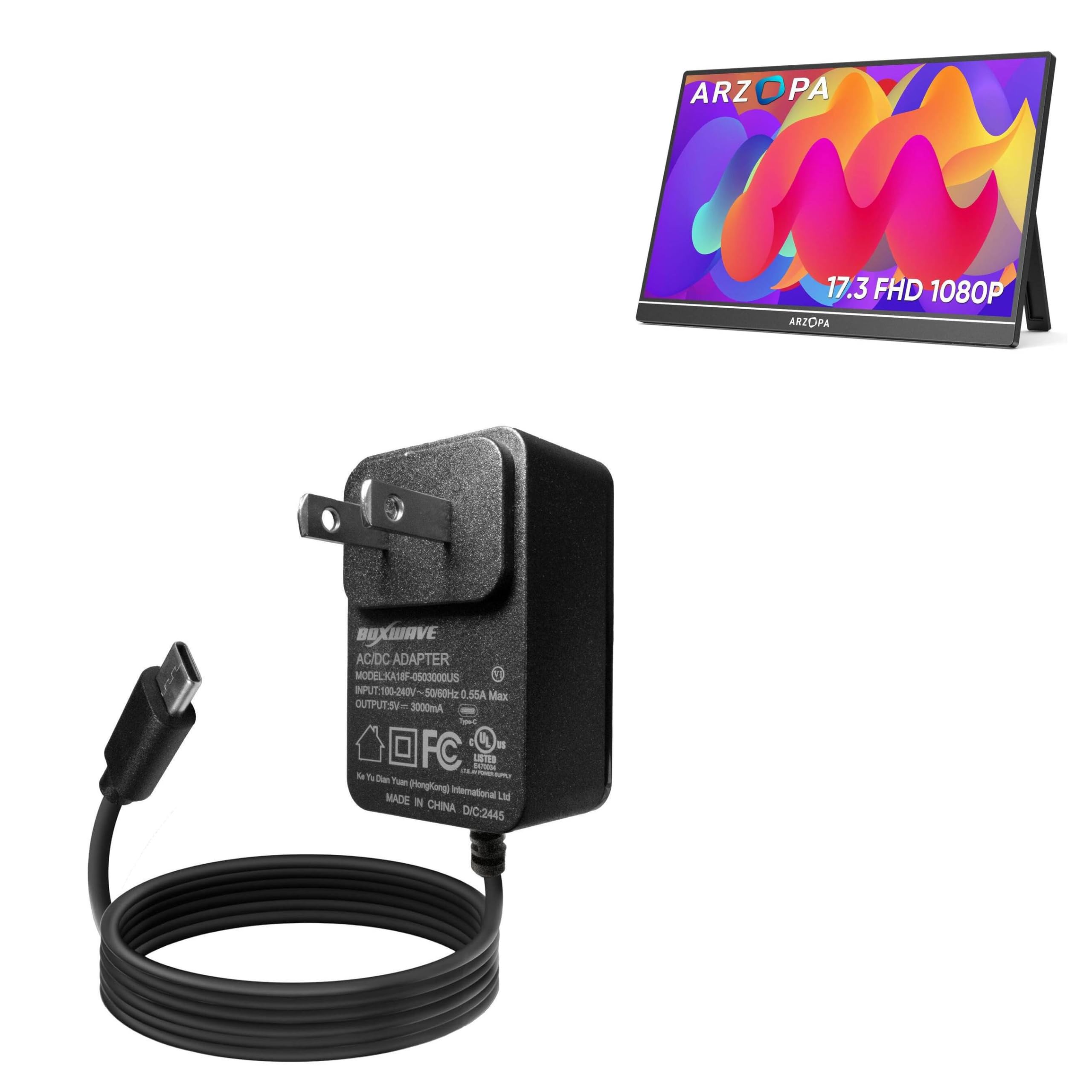 Amazon.com: BoxWave Charger Compatible with ARZOPA A1M Portable