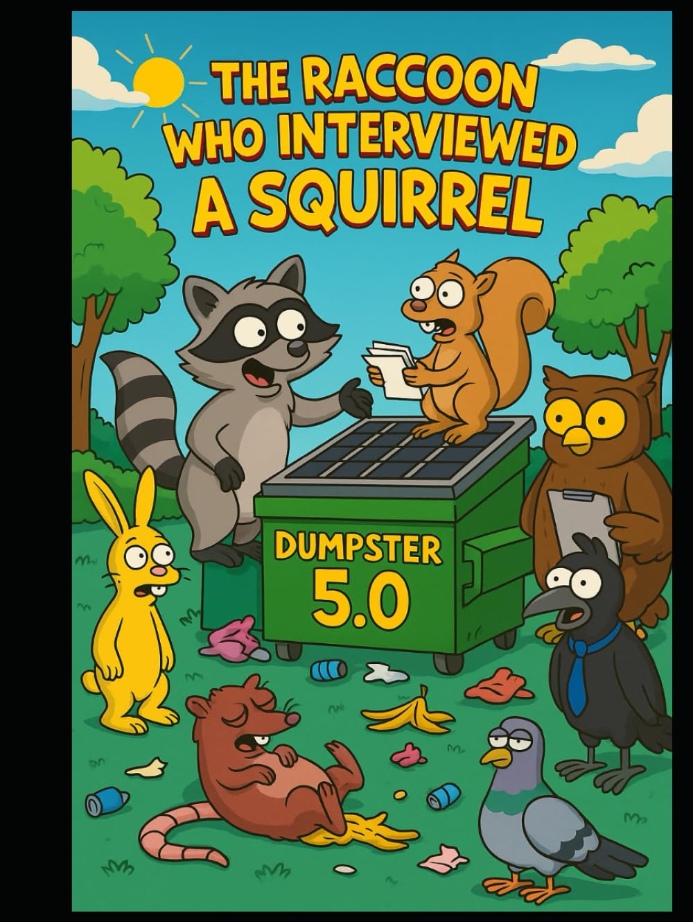 The Raccoon Who Interviewed a Squirrel (The Raccoon Who Never Gave Up)