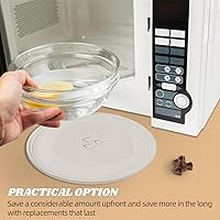 Vista 6 de Reemplazo de platos giratorios de microondas de 10 pulgadas, placa de vidrio para microondas compatible con Whirlpool, la pieza de repuesto exacta