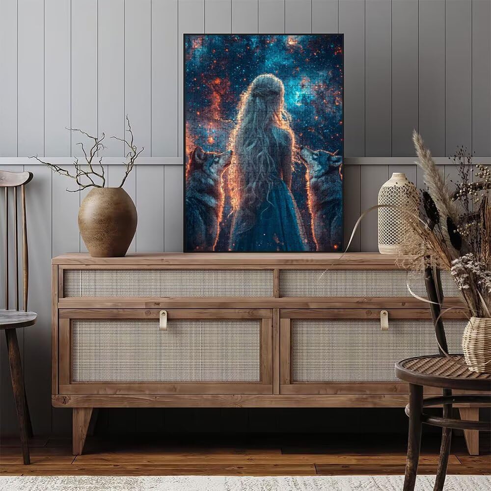 Puzzle 6000 Pezzi, Donna Stellare 3D Puzzle per Adulti Impegnativo, Educa Puzzles Artistico, Divertente E Stimolante Puzzles Decorativo per La Famiglia, Regalo e Decorazione Pareti DX0YL6-950