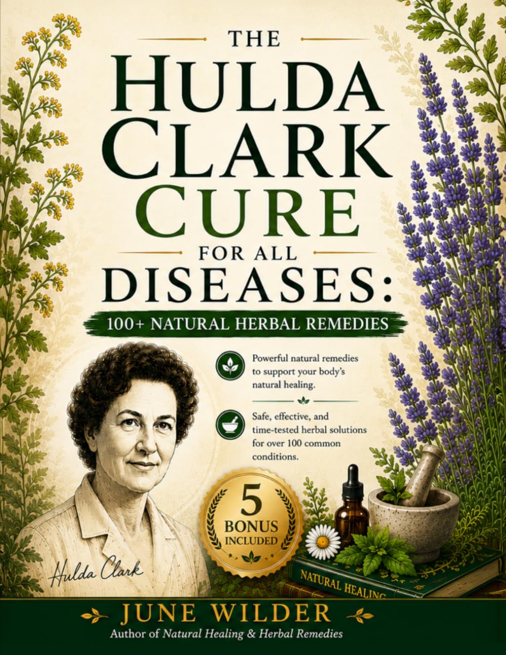 The Hulda Clark Cure For All Diseases: 100+ Natural Herbal Remedies