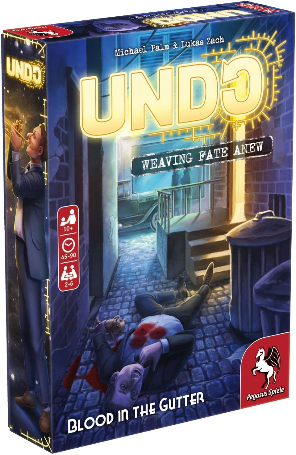 Pegasus Spiele Undo: Blood in The Gutter, Multi-Colored