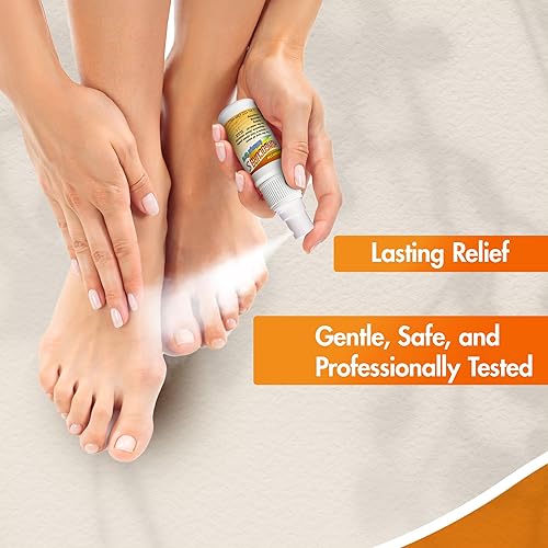 Miniatura 4 de Spray antifúngico para el tratamiento de pies de atletas, alivia la picazón, el ardor y el enrojecimiento, fórmula de secado rápido para tiña y