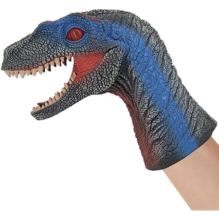 Amazon Geminismart 恐竜手の人形アニマル ティラノサウルス 霸王龙 ハンドパペット 動物ヘッド ハンドパペット恐竜 シミュレーション モデル ソフトタッチ スーパーリアル 恐竜ヘッド アクション フィギュア手 動物ごっこ遊び 手踊り 人形劇 おもちゃ 男の子のおもちゃ