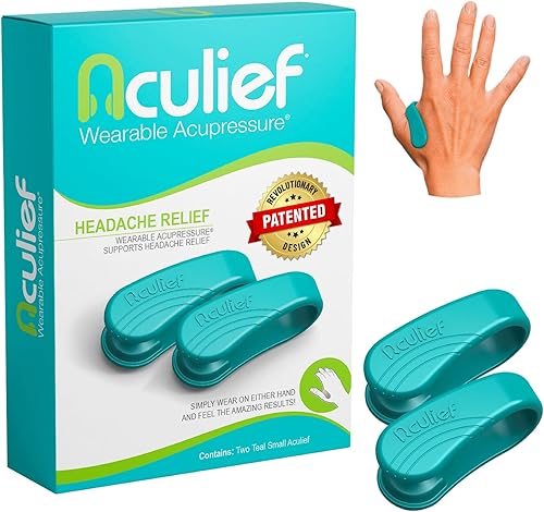 Vista 20 de Aculief - Dispositivo para acupresión, 2 unidades Negro