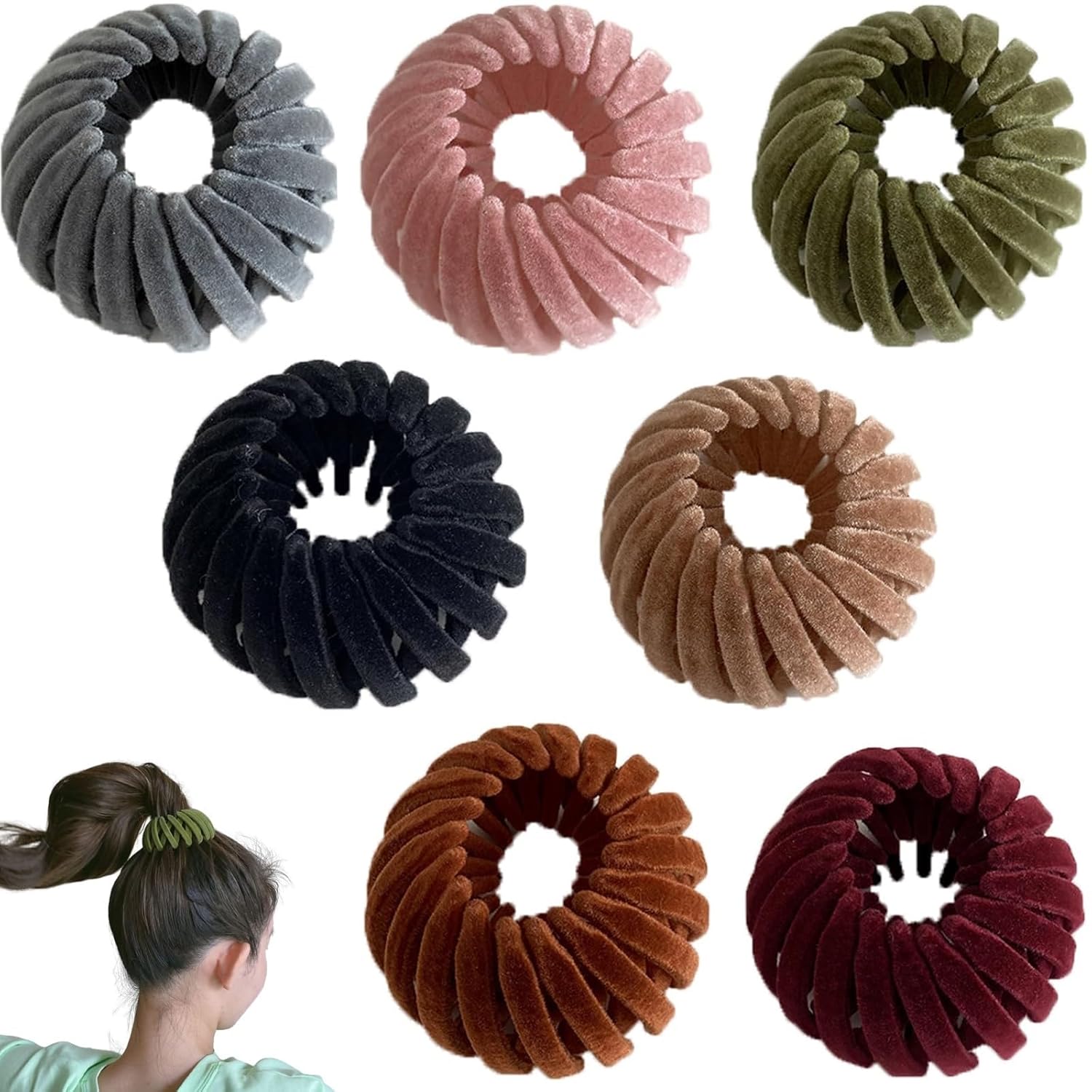 Zabernim Hair Holder, Beaumoment Bird Nest Magic Hair Clip