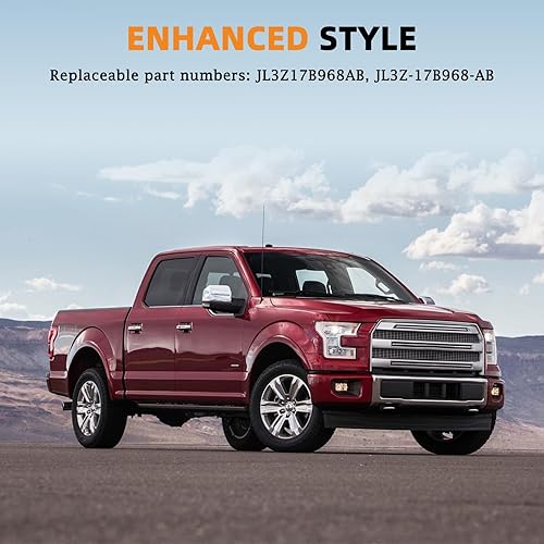 Miniatura 5 de KARPAL Almohadillas para parachoques delantero, tapas de extremo + cubierta central inferior para parachoques delantero, compatible con Ford F-150