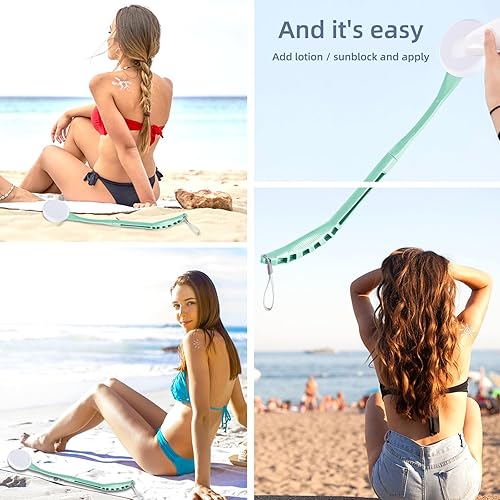Miniatura 6 de Aplicador de loción para espalda, aplicador de loción de espalda de 20.5 pulgadas, aplicadores de loción de espalda para tu espalda, de fácil