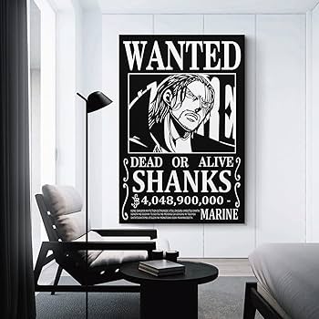 Amazon.co.jp: ワンピース シャンクス 手配書 キャラクター