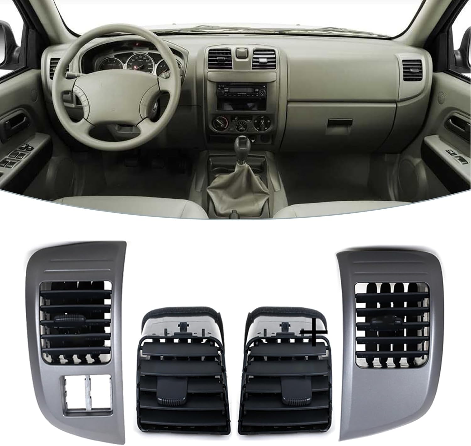 for Great Wall Wingle 3/5 for Chevrolet Isuzu D-Max MU-X Air Vent Instrument Conditioner Center Side Left &Right